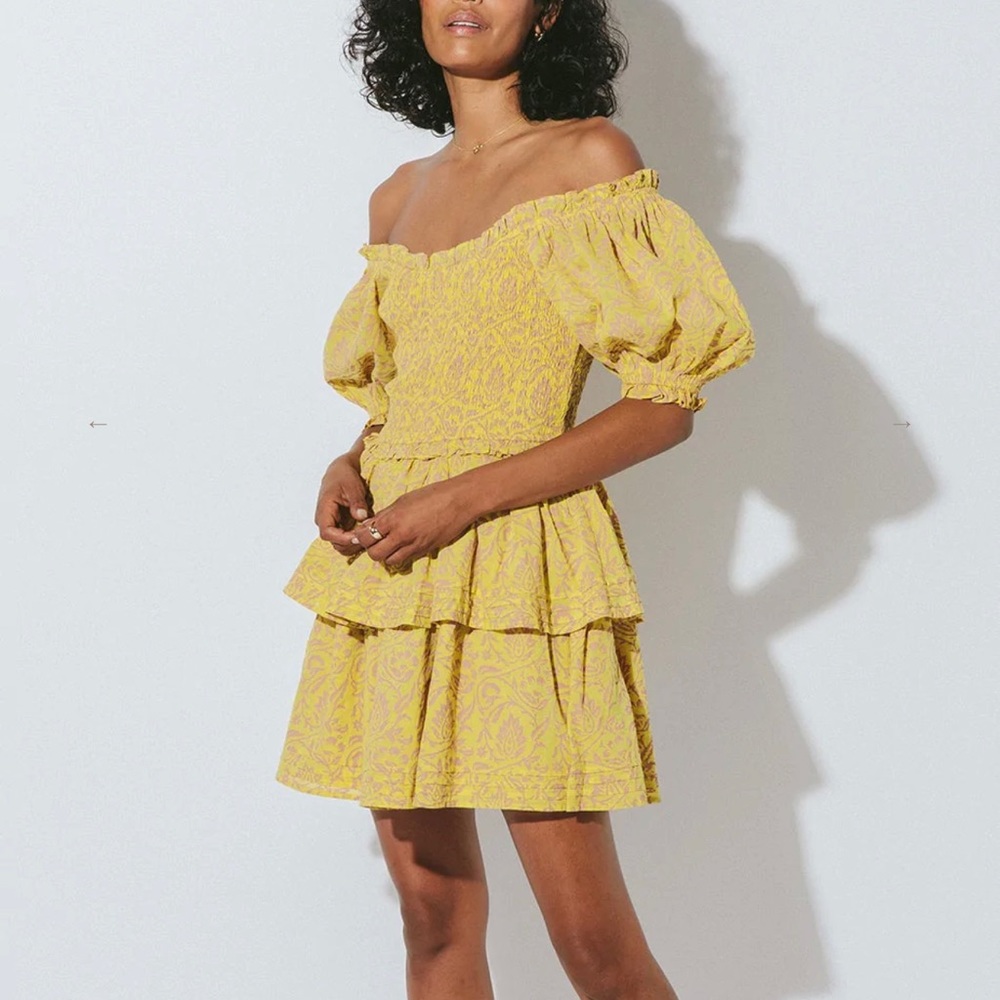 Cleobella Luna Mini Dress | Camellia